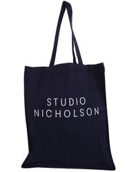 Studio Nicholson - Large Tote: Cotton Bag - Lyst