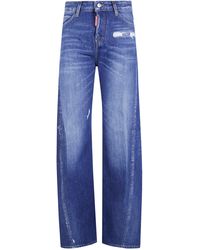 DSquared² - Loose Twist Jeans - Lyst