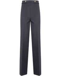 Twinset - Pantalone A Gamba Larga - Lyst