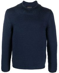 Fabrizio Del Carlo - Wool Round Neck Sweater - Lyst