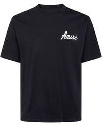 Amiri - City' Crewneck T-Shirt - Lyst