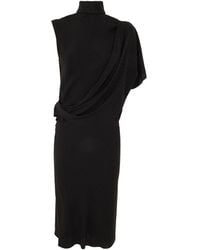 Celine - Asymmetric Long Dress - Lyst