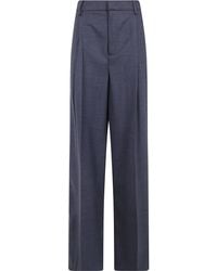 Blumarine - Pants Wool Blend Rf6004T903A - Lyst