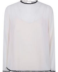 Semicouture - Blouse "Florinda" - Lyst