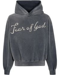 Fear Of God - Sweatshirt Classic Fit "26" Half Raglan Hoodie - Lyst