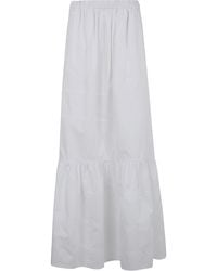Mantu - Midi Skirt - Lyst