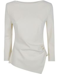 La Petite Robe Di Chiara Boni - Top Long Sleeve "Kyung" - Lyst