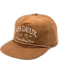 Les Deux - Ivy League Corduroy Cap - Lyst