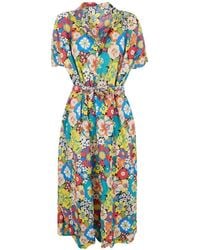 Daniela Gregis - "20.07.06" Short Sleeves Dress - Lyst