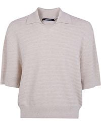 Jacquemus - Le Polo Maille Chevron Polo Neck Sweater - Lyst
