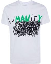Comme des Garçons - Printed Logo Tee - Lyst