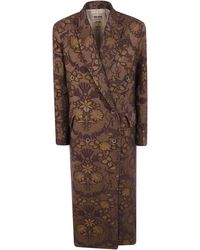 Uma Wang - Coat Wool Blend "Camelot" - Lyst