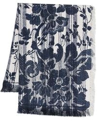 Pierre Louis Mascia - "Aloeuw" 135X195 Cm 4Cm Fringe Scarf - Lyst