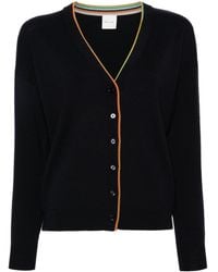 Paul Smith - Knitted Buttoned Cardigan - Lyst