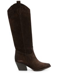 P.A.R.O.S.H. - Pointed-Toe Cowboy Boots - Lyst