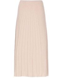 D.exterior - D. Exterior Flared Ribbed Skirt - Lyst