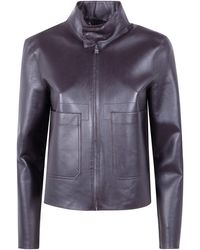 Seventy - Light Nappa Mix Popeline Outdore Jacket - Lyst