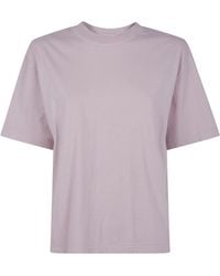 Golden Goose - "W's" Boxi T-Shirt Cotton Jersey Logo Patch - Lyst