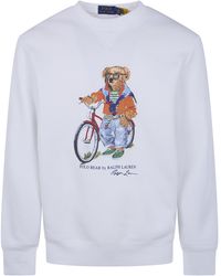 Polo Ralph Lauren - Round Neck Classic "Summer Bear" Sweatshirt - Lyst