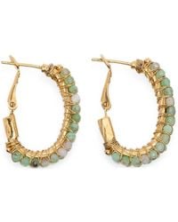Gas Bijoux - Earrings Hoop "Creole Lyre" - Lyst