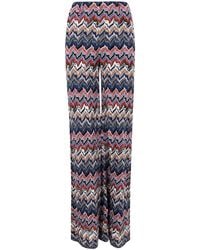 Missoni - Multicolour Elasticated Waist Trousers - Lyst