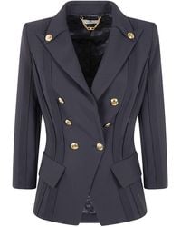Elisabetta Franchi - Essential Jacket - Lyst