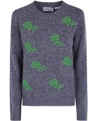 Essentiel Antwerp - "Korine" Embroidered Round Neck Pullover - Lyst