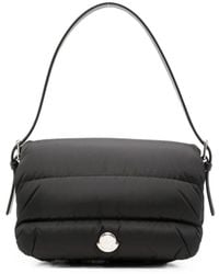 Moncler - Quilted Logo-Plaque Shoulder Bag - Lyst