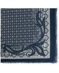 Etro - Scarf Wool "Maxa0012Ak1Bvx0883" - Lyst