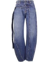 Jean Paul Gaultier - Low Waisted With Strap Detail On The Front - Lyst