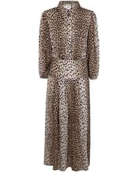 RIXO London - "Izzy" Dress Antelope Spot - Lyst