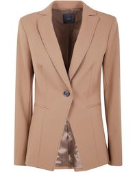 Pinko - "Granaglie" Crepe Poly Blazer - Lyst