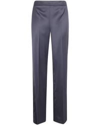 Twinset - Wide Leg Relaxed Trousers - Lyst