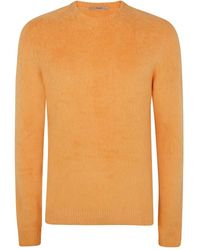 Nuur - Long Sleeves Pressed Gauze Round Neck Sweater - Lyst