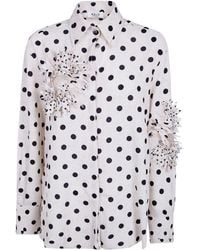 Aviu - Pois Embroidered Shirt - Lyst