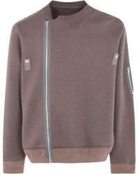 Sacai - Sweatshirt Zippered "Sponge Sweat Blouson" - Lyst