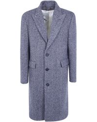 Golden Goose - Coat Single Breasted "Golden M's" - Lyst