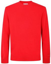 MC2 Saint Barth - "Regent Lambswool" Crew Neck Sweater - Lyst