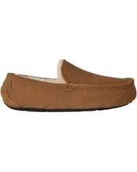 UGG - Loafers Fur Trim "Acot" - Lyst