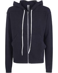 Rick Owens - Sweatshirt Zipped Hoodie Jacket - Lyst