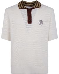Drole de Monsieur - "Ajouré D Miroir" Polo Shirt - Lyst