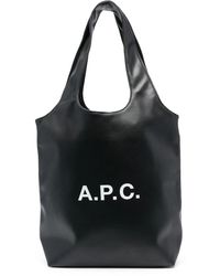 A.P.C. - A. P.C. Ninon Small Tote Bag - Lyst