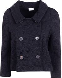 Dries Van Noten - "Huvia" Double Breasted Jacket - Lyst