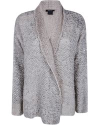Avant Toi - Sweater Furry Stitch Open Cardigan "Hand Painted Cashmere An - Lyst