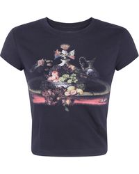 Vivienne Westwood - T-Shirt "Still Life Orb Baby Peru' - Lyst