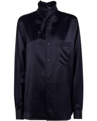 DARKPARK - Shirt Detachable Bow "Meg" - Lyst