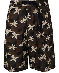 White Sand - Short Bermuda Trousers - Lyst
