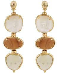 Gas Bijoux - Orecchini Metallici "Silene 3" - Lyst