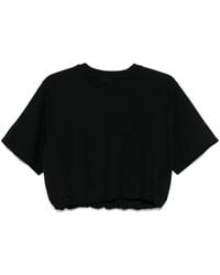 Thom Krom - Cropped T-Shirt - Lyst