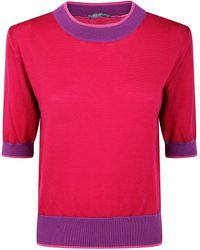 In bed with You - Round Neck Short Sleeves Top - Lyst